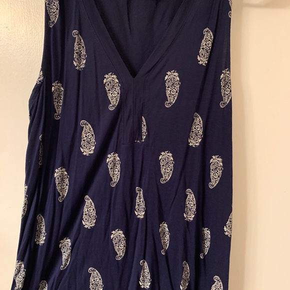 (NWOT) Old Nave tank paisley - Picture 2 of 2